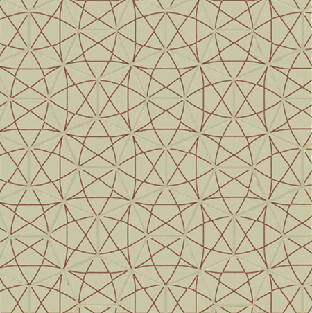 line design in pentagonal tiling