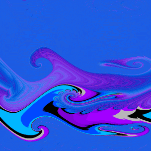 stable turbulence with color flow